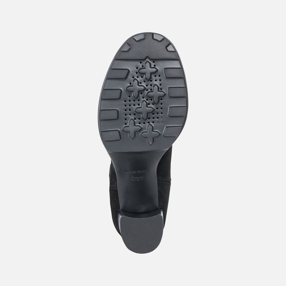 Geox Bayan Ankle Bot Siyah - Salice Uzun - TES-634190